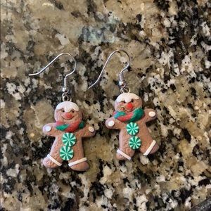 Gingerbread earrings